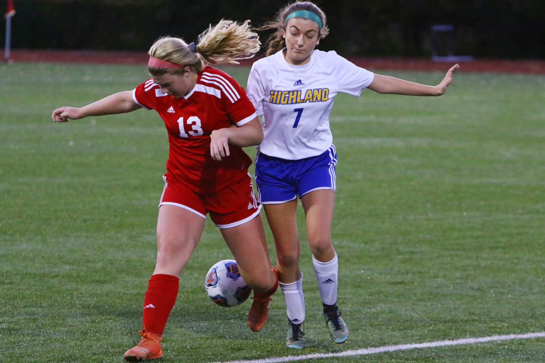 Gallery: 3A girls soccer sectional: Munster vs. Highland